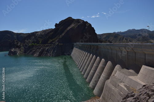 hoover dam on the river