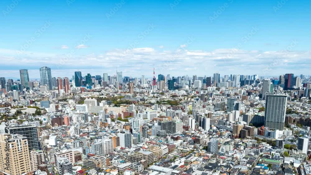 4K・東京風景・タイムラプス