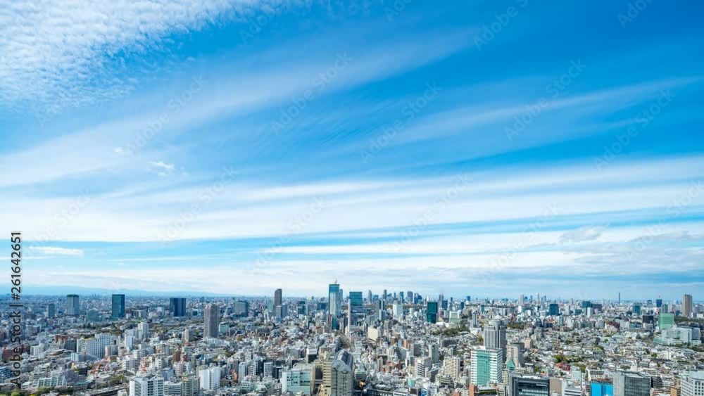 4K・東京風景・タイムラプス