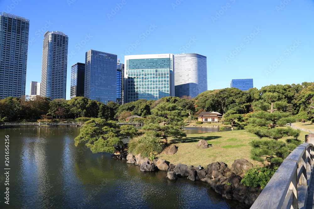 Fototapeta premium view of city