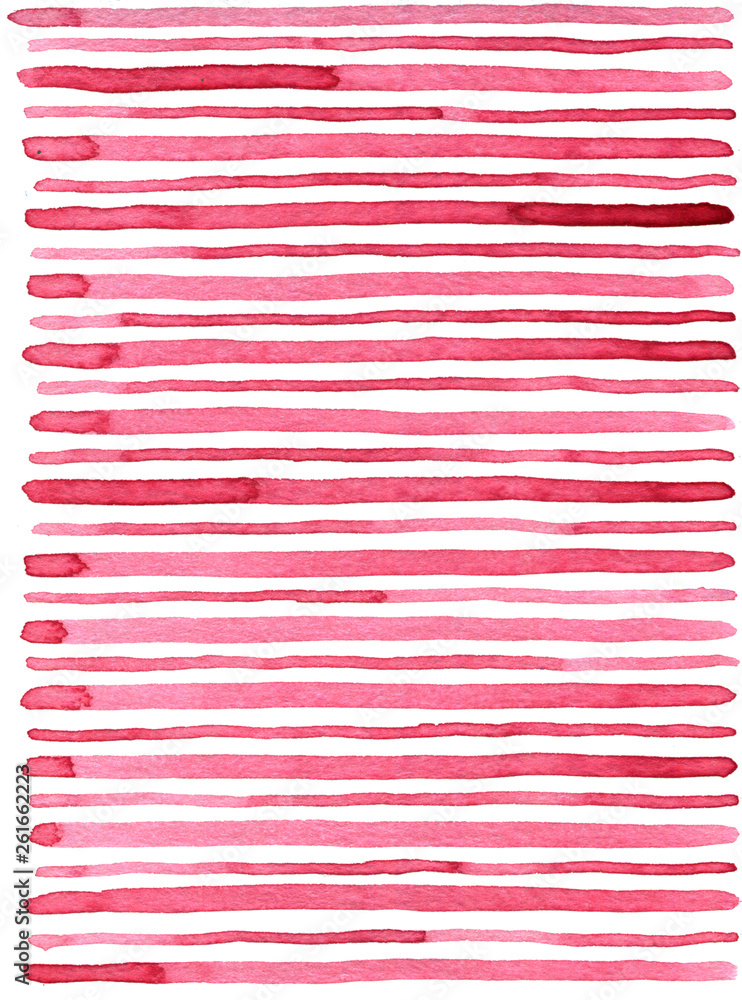 Fototapeta premium 模様を描いた水彩画