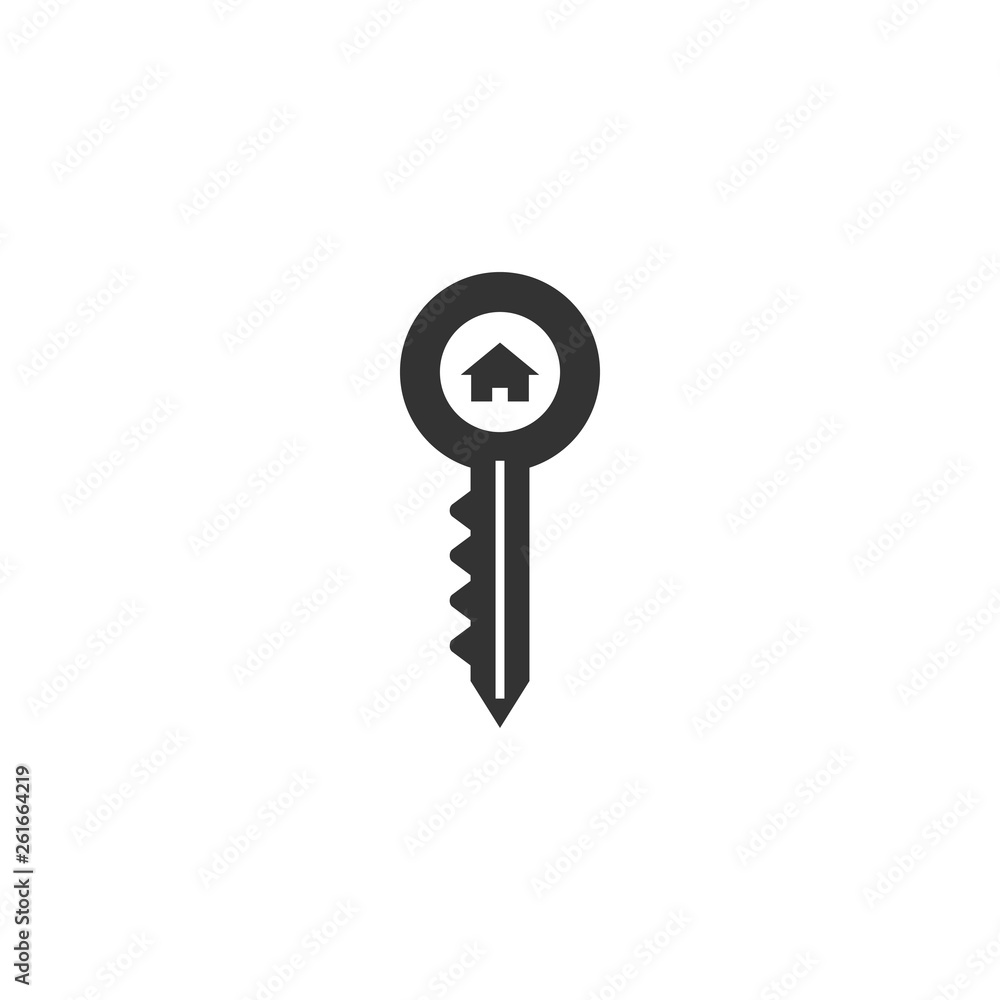 House key graphic design template vector isolated House key graphic design template vector isolated
