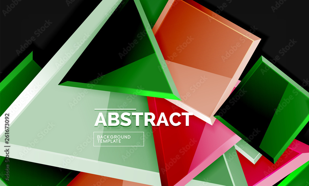 Shiny style geometric background Shiny style geometric background