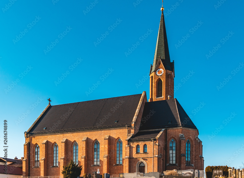 Beautiful church at Alkofen-Bavaria-Germany