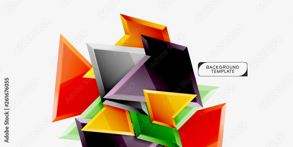 Bright colorful triangular poly 3d composition,abstract geometric background, minimal design, polygonal futuristic poster Bright colorful triangular poly 3d composition,abstract geometric background, minimal design, polygonal futuristic poster