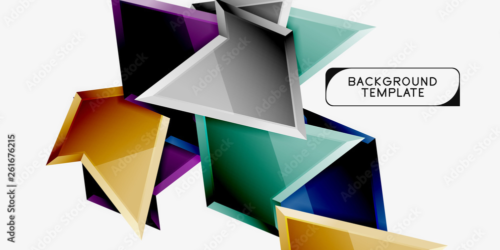 Bright colorful triangular poly 3d composition,abstract geometric background, minimal design, polygonal futuristic poster Bright colorful triangular poly 3d composition,abstract geometric background, minimal design, polygonal futuristic poster