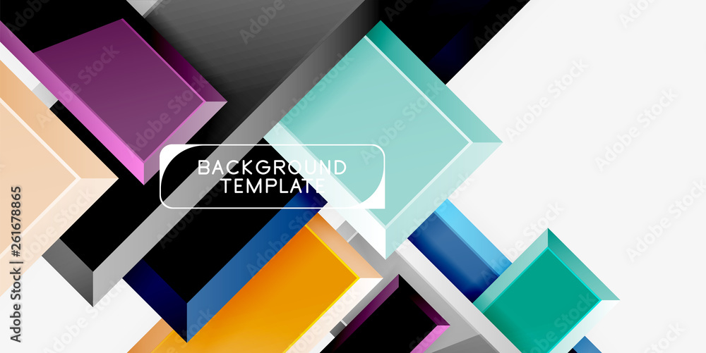 Glossy arrows geometric background Glossy arrows geometric background