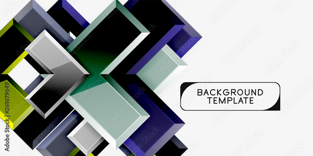 Abstract arrows composition background Abstract arrows composition background