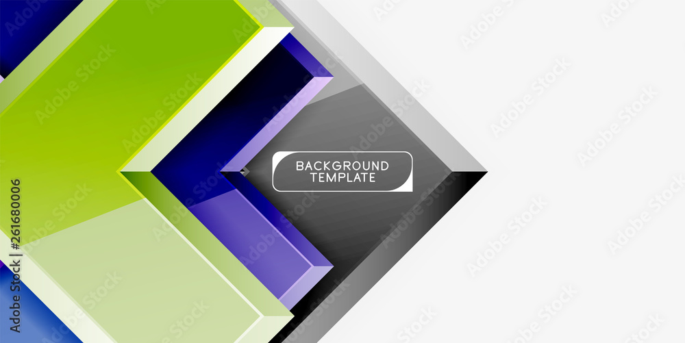 Glossy arrows background Glossy arrows background