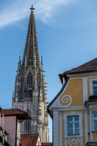 Dächer in der Altstadt von Regensburg