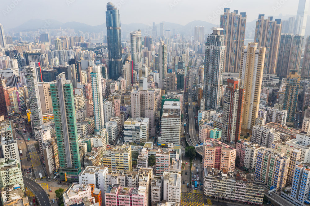 Obraz premium Hong Kong city