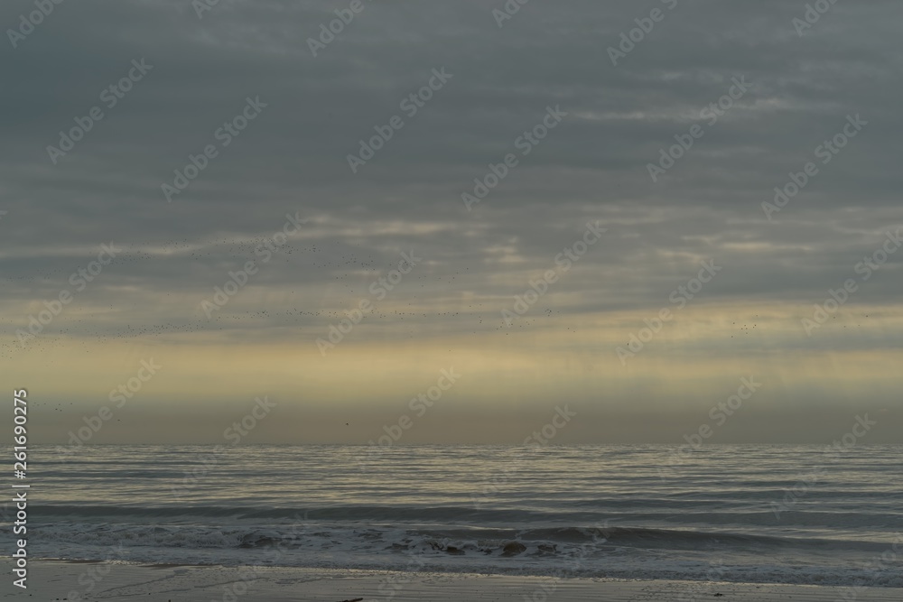 Obraz premium sunset over the sea