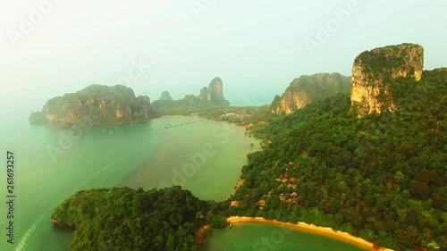 Island by Drone, Krabi, Thailand
