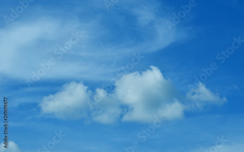 Blue sky background and clouds for the background or enter text