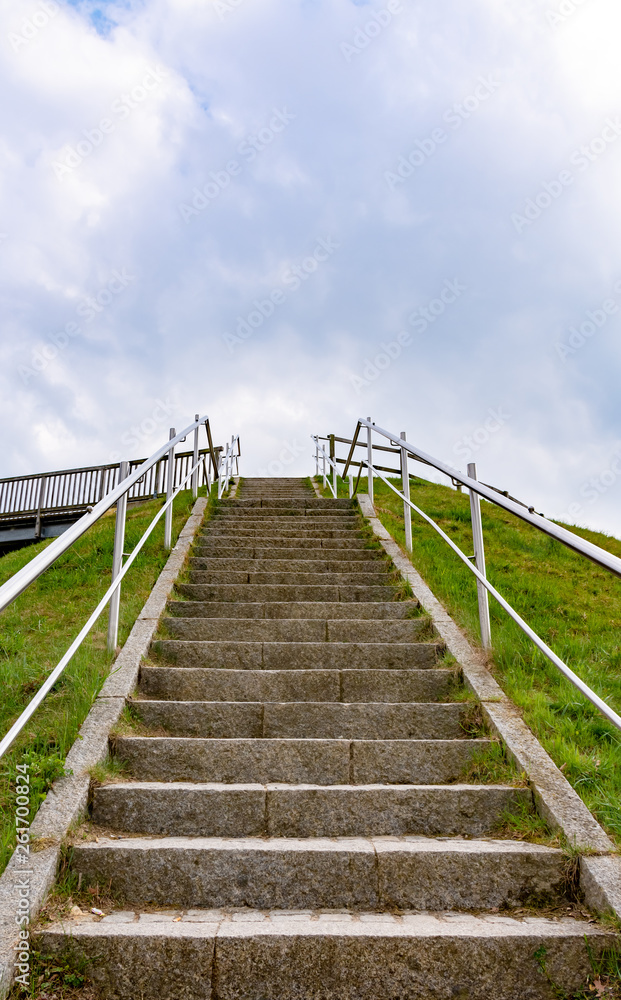 stairs up in the nature stairs up in the nature