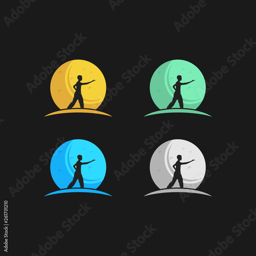 self defense moon logo
