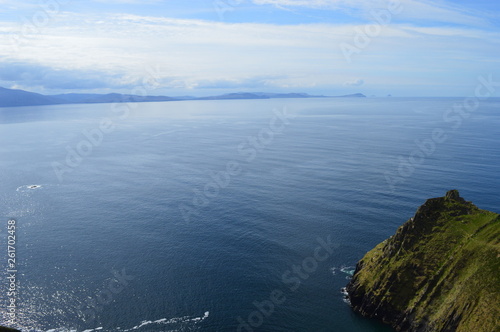 Landscape with ocean in Ireland