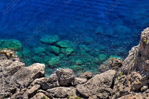 Die griechische Insel Rhodos im Sommer
