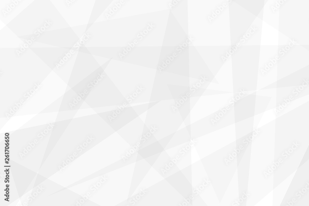 Modern abstract white and grey background. Minimal design with grey triangles. Modern abstract white and grey background. Minimal design with grey triangles.