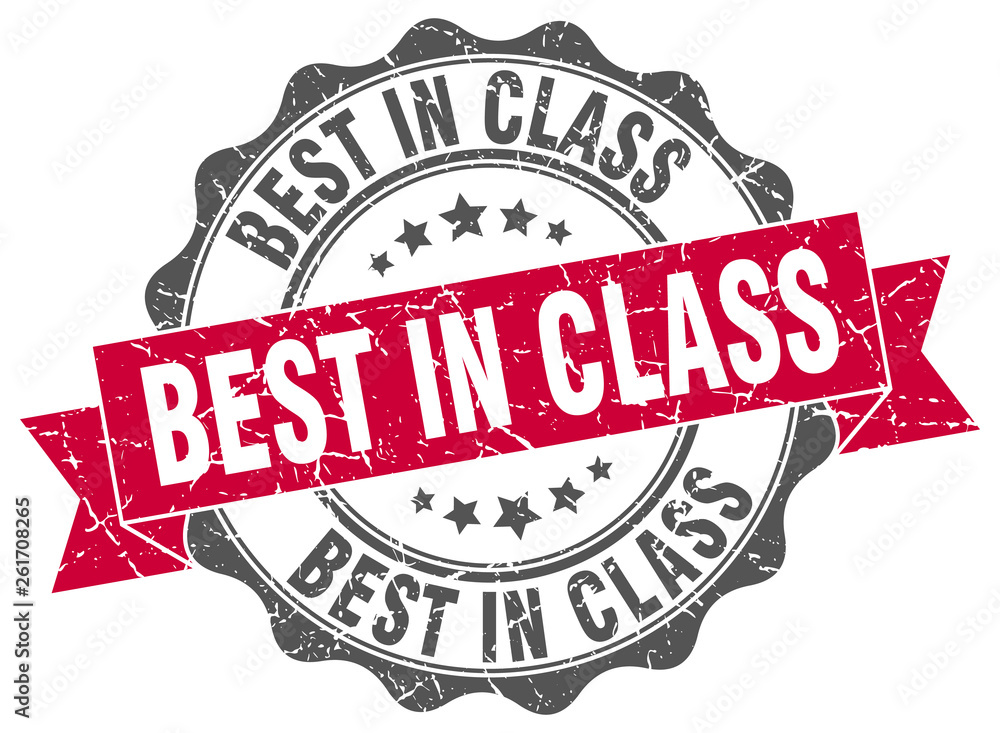 Fototapeta premium best in class stamp. sign. seal