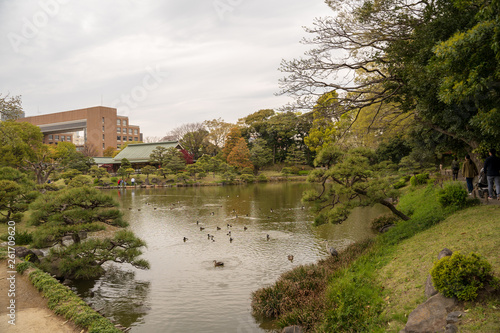 KIYOSUMI TEIEN garden in TOKYO,JAPAN. Spring