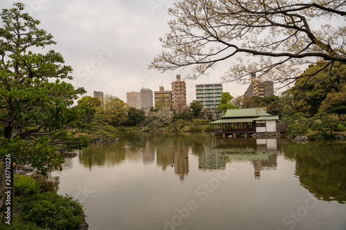 KIYOSUMI TEIEN garden in TOKYO,JAPAN. Spring