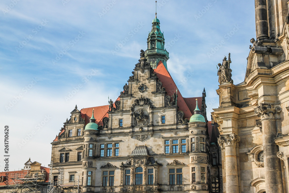 Fototapeta premium Old city of Dresden, Germany