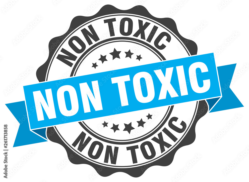 Fototapeta premium non toxic stamp. sign. seal