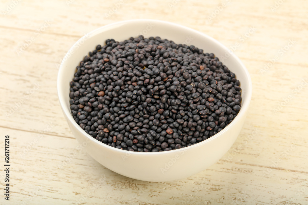 Black lentils Black lentils