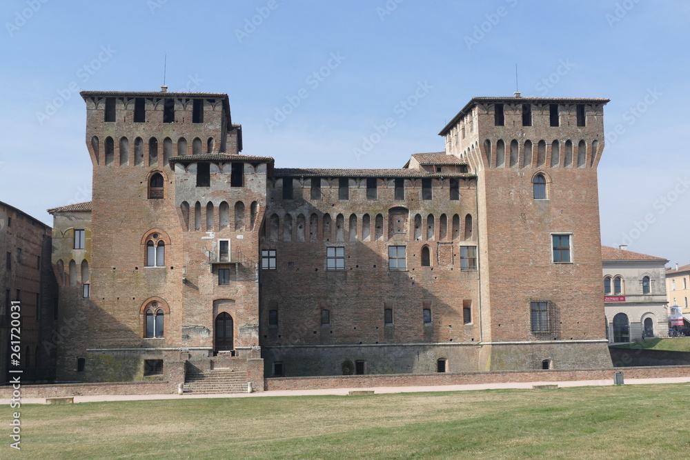 St. George castle in Mantova built by Gonzaga family