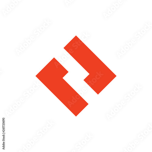 Free Download simple geometric square logo vector - GFXLoad