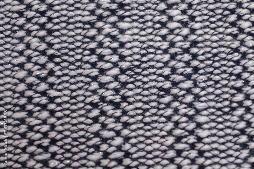 Naklejka premium Textile fabric polyester and cotton fabric Background