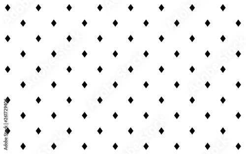 Diamonds simple minimalist decorative geometrical vector pattern