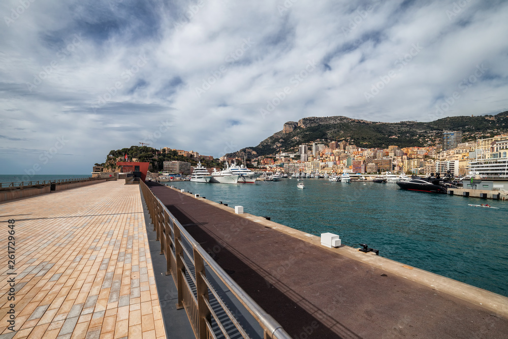 Port of Monaco From Promenade