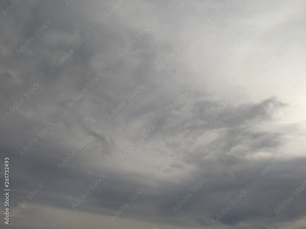 Obraz premium くすんだ空