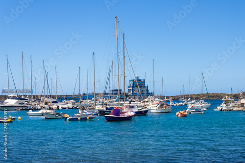 Marina del Sur harbour view, Las Galletas, Tenerife, Spain - Image