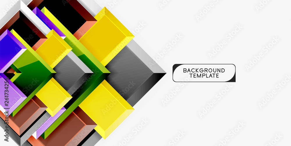 Glossy arrows background Glossy arrows background
