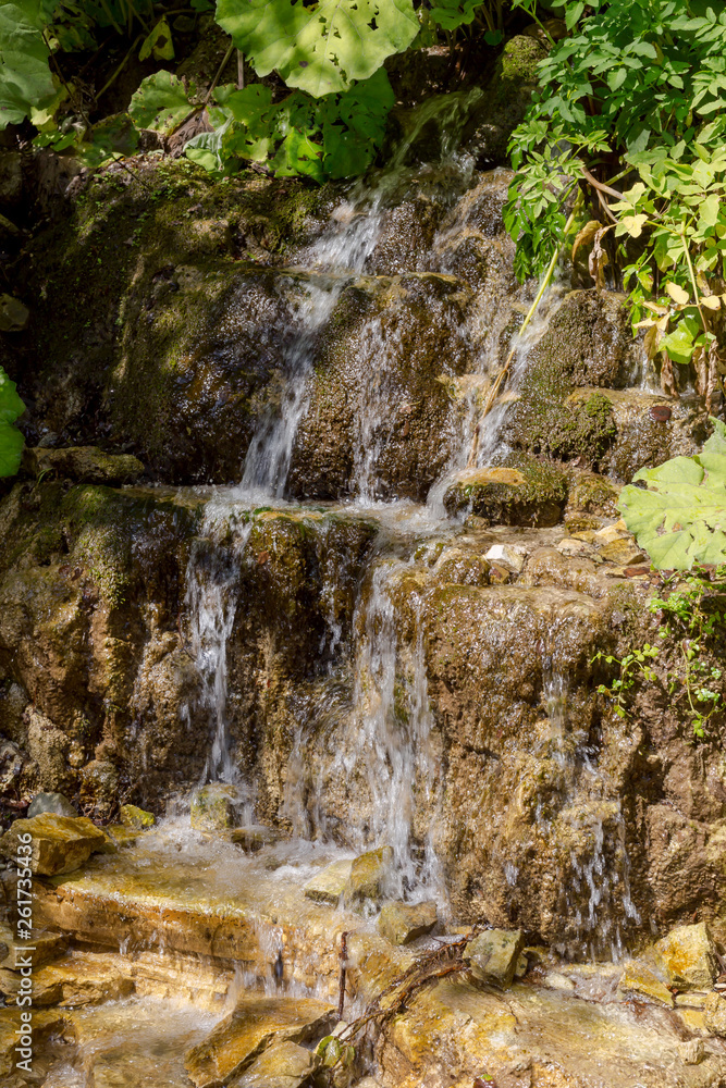 Obraz premium Waterfall in the mountains (region Tzoumerka, Greece, mountains Pindos).