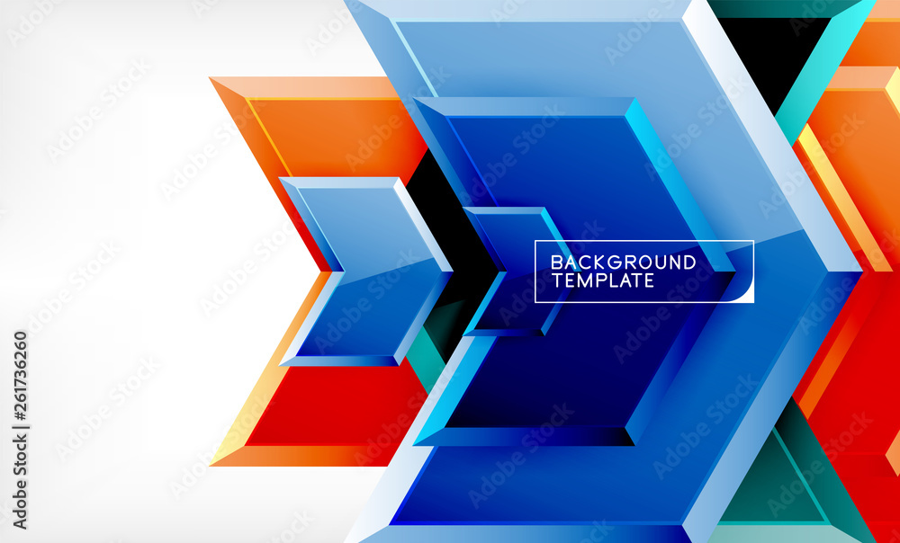 Techno arrow background, template design Techno arrow background, template design