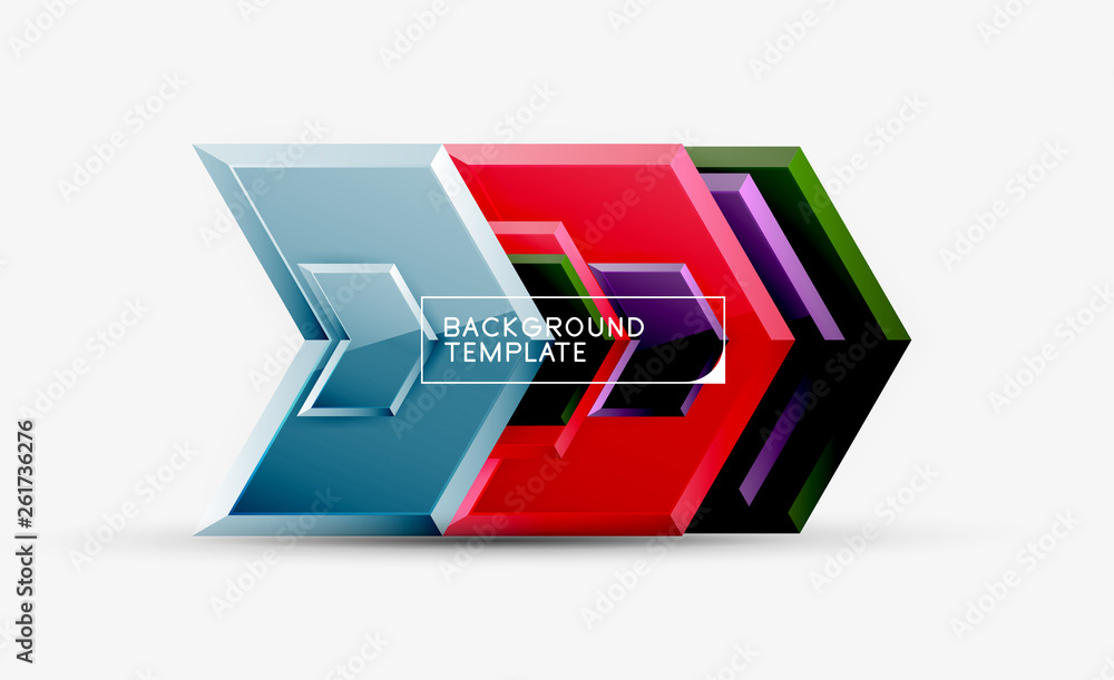 Techno arrow background, template design Techno arrow background, template design