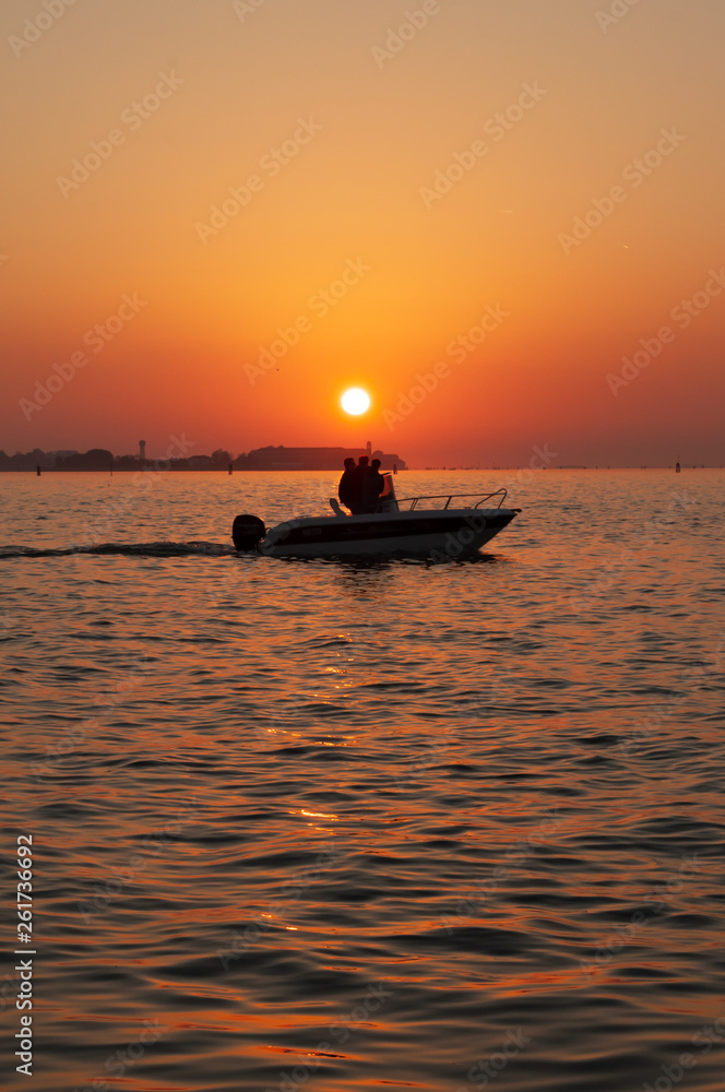 Sunset Boat Trip I