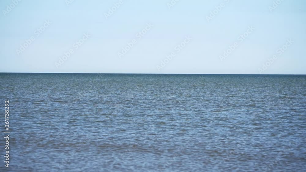 Blue Baltic sea water. Blue Baltic sea water.