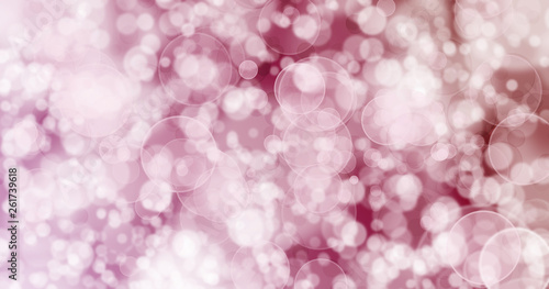 Red Pink Background.Bokeh Red Pink Background.