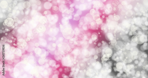 Red Pink Background.Bokeh Red Pink Background.