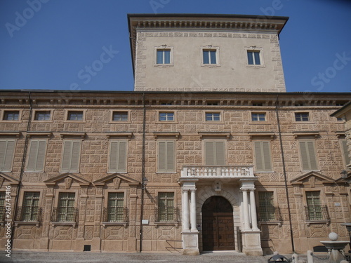 Canossa Palace in Canossa square in Mantova