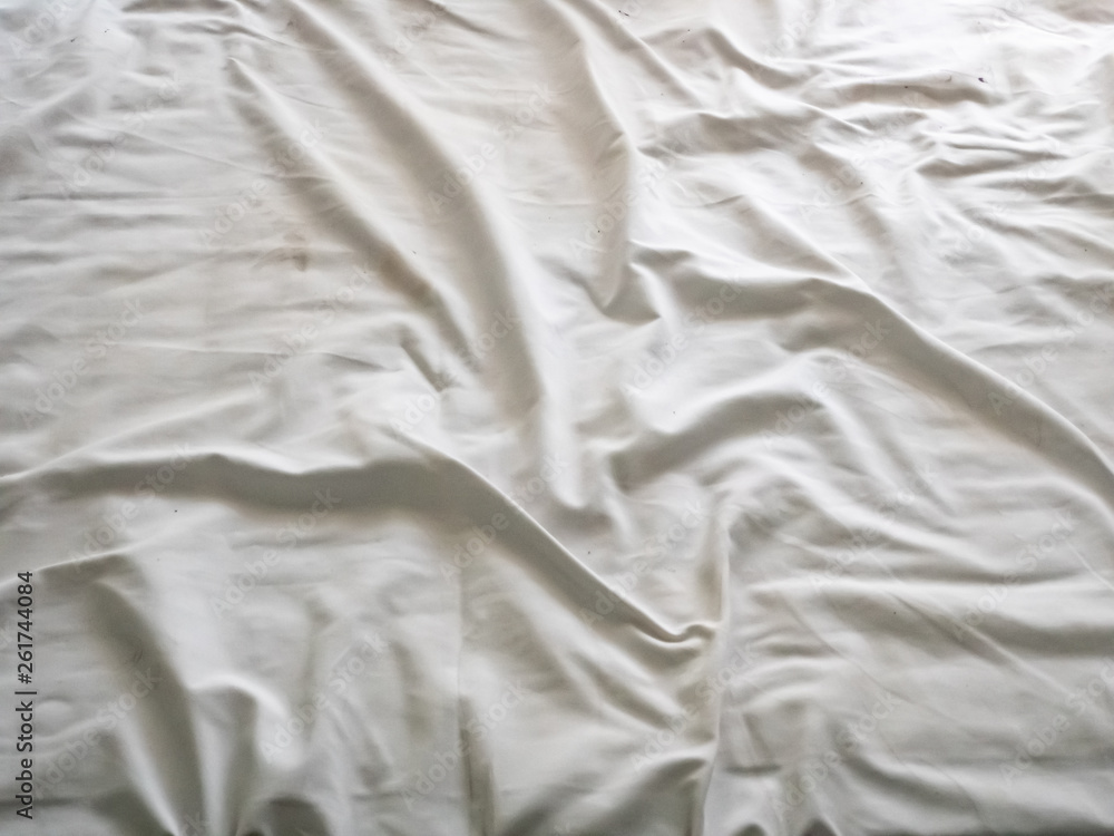 Top view of bedding sheets Top view of bedding sheets