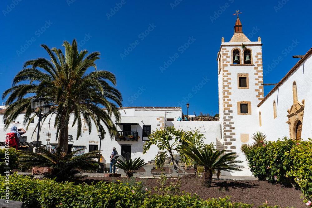City of Betancuria on Fuerteventura at Canary Islands Of Spain