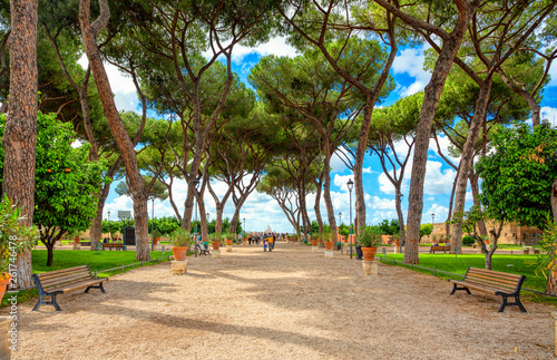 Orange Garden (Giardino degli Aranci) is the name used in Rome to describe the Savello park (Parco Savello).