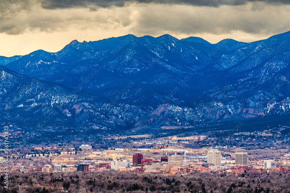 Colorado Springs, Colorado, USA foto de Stock | Adobe Stock