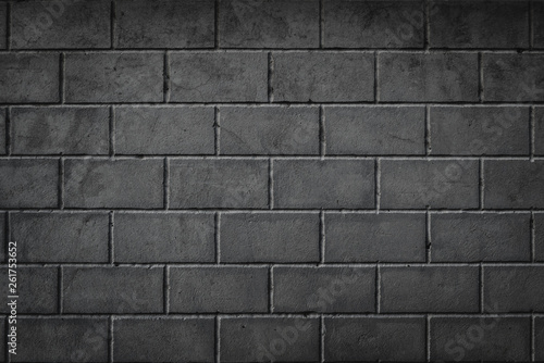 Foto Background of smoothly laid cinder blocks